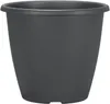 Geli Pflanztopf Blumentopf Nevada 27 anthrazit Rund Produktbild-Vorschau 1
