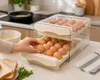WELLHAUS Eierdoos, eierhouder, 32 eieren, 2 lagen, lades, Productafbeelding-voorbeeld 2