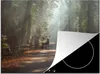 KitchenYeah© Herdabdeckplatte Hirsche - Wald - Produktbild-Vorschau 1