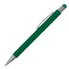Touchpen Kugelschreiber / aus Metall / Farbe: grün Produktbild-Vorschau 2
