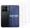 6x Für Xiaomi 17T Pro (Display+Kamera) Schutzfolie Savvies Produktbild-Vorschau 2
