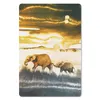 MuchoWow® Mauspad Mousepad Elefant - Schwanz - Gelb - Blau Produktbild-Vorschau 1
