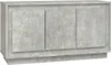 vidaXL Sideboard Betongrau 102x35x55 cm Holzwerkstoff Produktbild-Vorschau 2