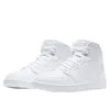 Nike AIR JORDAN 1 MID SHOE WHITE/WHITE-WHITE Produktbild-Vorschau 3