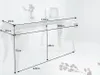 Eleganter Design Konsolentisch MODERN BAROCK 140cm weiß Produktbild-Vorschau 9