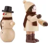 Thiel-Figur Schneemannbauer mit Schneemann - natur Produktbild-Vorschau 4