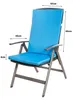 Stuhlkissen 1er | Sitzkissen 110x47x4cm Blau | gartenkissen Produktbild-Vorschau 3