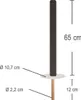 10x Fackeln 120 Min. Brennzeit 65 cm lang Wanderung 2 h Fackel Wachstuchfackel lange Brenndauer Garten Deko Sommer-Party Grillabend Fackelwanderung Produktbild-Vorschau