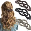 3 Stück Haarspangen Damen - Französische Haarklammern - Produktbild-Vorschau 1