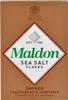 A box of Maldon Sea Salt Flakes. Produktbild-Vorschau