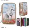 Depesche 13341 Miss Melody 3 Fach Federtasche Poppy Sand Produktbild-Vorschau 9