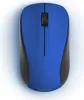 A top-down view of a blue and black wireless computer mouse on a white background. Anteprima dell’immagine prodotto