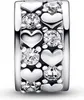 Pandora Infinity Coeurs Charm clip scintillant 792235C01 Voir les images du produit 2