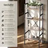 tectake® Leiterregal Newcastle inklusive Kippschutz, 57,5 x Produktbild-Vorschau 3