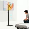 Podlahový stojan na TV s nastavitelnou výškou a úhlem pro Náhled obrázku produktu 3