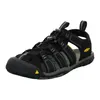 A single black and gray KEEN Clearwater Cnx M sandal is shown against a white background. Produktbild-Vorschau