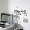 Wandtattoos mit lustigen Sprüchen für die Waschküche – Produktbild-Vorschau 8