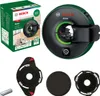 A Bosch Atino laser leveler and its accessories are displayed against a white background, with the product's packaging also visible. Podgląd zdjęcia produktu