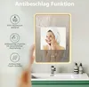HOKO Miroir de salle de bain antibuée LED 60x80cm avec Voir les images du produit 3