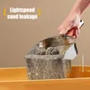 Katzenstreuschaufel aus Metall mit Halter, Produktbild-Vorschau 4