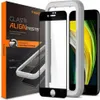 A product box and screen protector for a smartphone. Produktbild-Vorschau