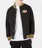 New Era NBA Patch Logo Bomber Jacke LA Lakers schwarz L Produktbild-Vorschau 1