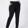 Stretchhose mit Gummizug Gr. 34 bis 50 für Damen Business- Produktbild-Vorschau 3