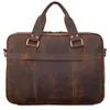 ROYALZ "Chicago" Leder Umhängetasche Herren Laptoptasche Produktbild-Vorschau 3