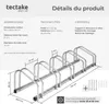 Porte vélo mural en acier - 5 Voir les images du produit 6