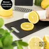 Moritz & Moritz 2tlg Kunststoffbrett Granit mit Saftrille Produktbild-Vorschau 4