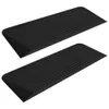 vidaXL Prahové rampy 2 ks 110x41x5 cm guma Náhľad obrázku produktu 1