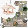 Woodygift Karmnik dla ptaków wiszący drewniany DIY do Podgląd zdjęcia produktu 13