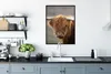 MuchoWow® Gerahmtes Poster Schottischer Highlander - Hörner Produktbild-Vorschau 3
