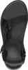 A top-down view of a black Teva sandal. Náhľad obrázku produktu