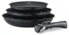 Arthur Martin Set of 3 abnehmbare schwarze Bratpfannen Produktbild-Vorschau 4