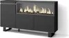 Sideboard, Highboard, 158x35x87cm, 3 Türen, Elektrokamin Produktbild-Vorschau 1