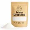Deko-Sand weiß 5 kg für Vasen, Gläser & Streudeko Produktbild-Vorschau 1
