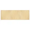 vidaXL Tappeto rettangolare naturale chiaro 100x300 cm Anteprima dell’immagine prodotto 1