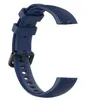 Strap-it Honor Band 4 / 5 Armband Silikon (Dunkelblau) Produktbild-Vorschau 3