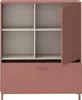 Kommode >MILLES< in Terrakotta - 103,9x124,8x41,5cm Produktbild-Vorschau 6