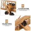 Holzflugzeug-Modellbausatz,hängendes Flugzeug-Dekor, ideal Produktbild-Vorschau 3