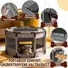 UISEBRT Achtseitiger Tierauslauf 81x81x45cm, Stabiler Produktbild-Vorschau 4