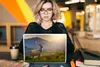 MuchoWow® Laptop Aufkleber Sticker Cover Hirsche - Berg - Produktbild-Vorschau 5