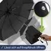 Regenschirm Sturmfest Windsicherer Taschenschirm 97 cm Produktbild-Vorschau 2
