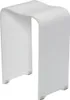 SAT Badhocker Duschhocker aus Acryl, weiß matt Produktbild-Vorschau 1