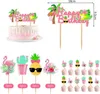 Hawaii Party Deko Set Flamingo Folienballon Geburtstags Produktbild-Vorschau 5