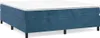 vidaXL Boxspringbettgestell Dunkelblau 180x200 cm Samt Produktbild-Vorschau 1