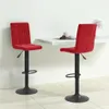 vidaXL Barová stolička 2 ks. Vínovočervený zamat Náhľad obrázku produktu 2