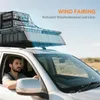 HOMCOM střešní nosič Univerzální střešní košík s čelním Náhled obrázku produktu 6