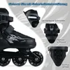 COSTWAY Rollschuhe Kinder, 4 Größen verstellbar, Inline Produktbild-Vorschau 5
